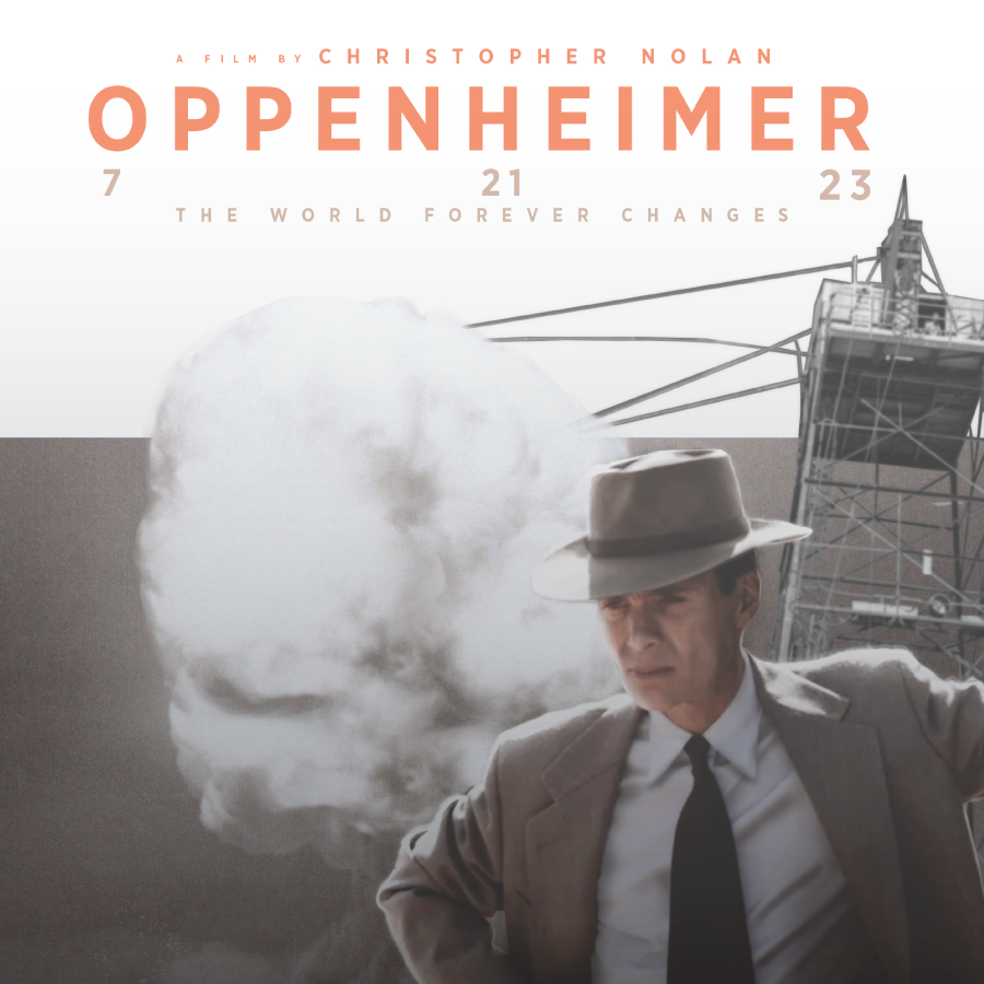 Oppenheimer movie poster design