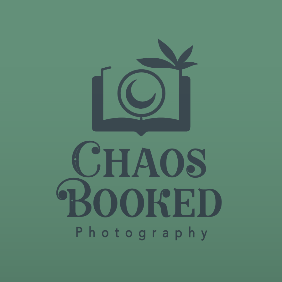 Chaos Booked Photography logo design